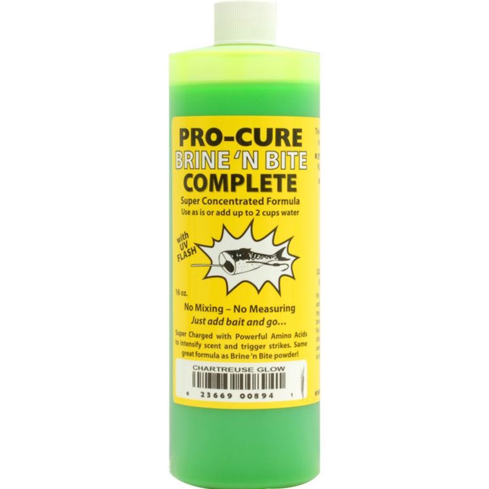 Dick's Sporting Goods Pro-Cure Brine 'N Bite Complete Liquid Bait