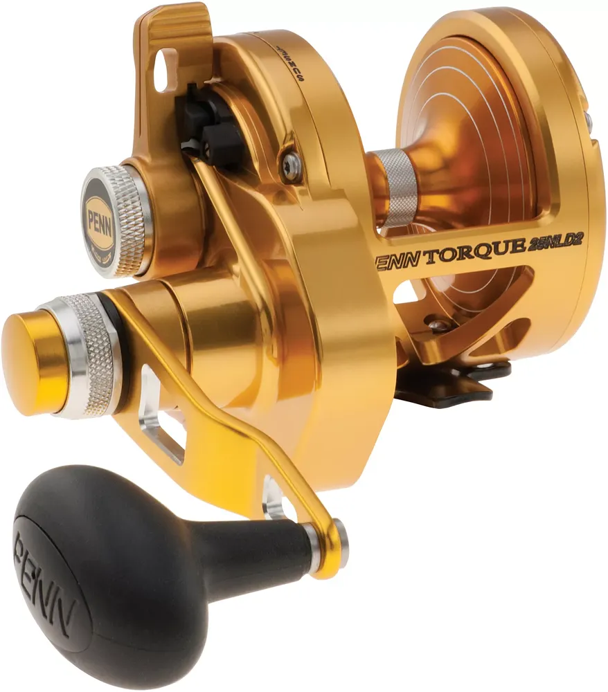 Dick's Sporting Goods PENN Torque 2-Speed Lever Drag Conventional Reels