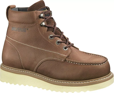 Wolverine Men's Moc Toe Wedge 6” Work Boots