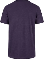 47 Men's Minnesota Vikings Scrum Logo Grape T-Shirt