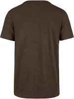 '47 Men's Cleveland Browns Scrum Logo Brown T-Shirt