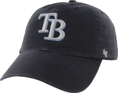 ‘47 Men's Tampa Bay Rays Clean Up Navy Adjustable Hat