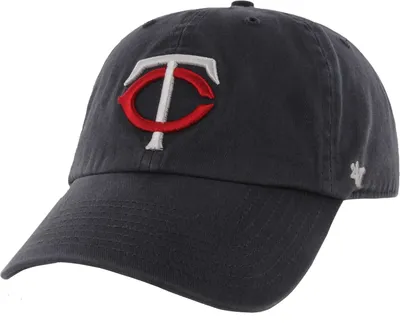 '47 Men's Minnesota Twins Navy Clean Up Adjustable Hat