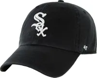 ‘47 Men's Chicago White Sox Clean Up Black Adjustable Hat