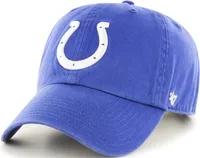 '47 Men's Indianapolis Colts Blue Clean Up Adjustable Hat