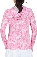 IBKUL Women's Alena Long Sleeve Golf Hoodie