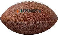 Logo Brands Miami Hurricanes Mini Composite Football