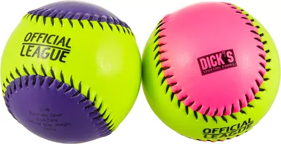 DICK'S Sporting Goods 11" Game Stopper Fastpitch Softball – Assorted Colors