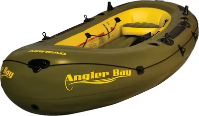 Airhead Angler Bay 6 Person Inflatable Boat