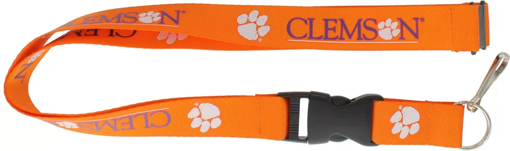 Clemson Tigers Orange Lanyard