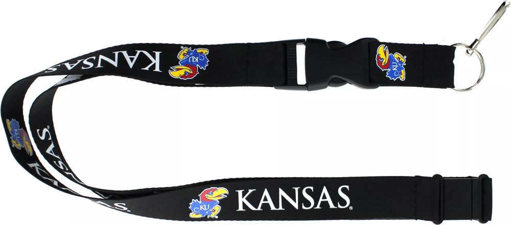 Kansas Jayhawks Black Lanyard