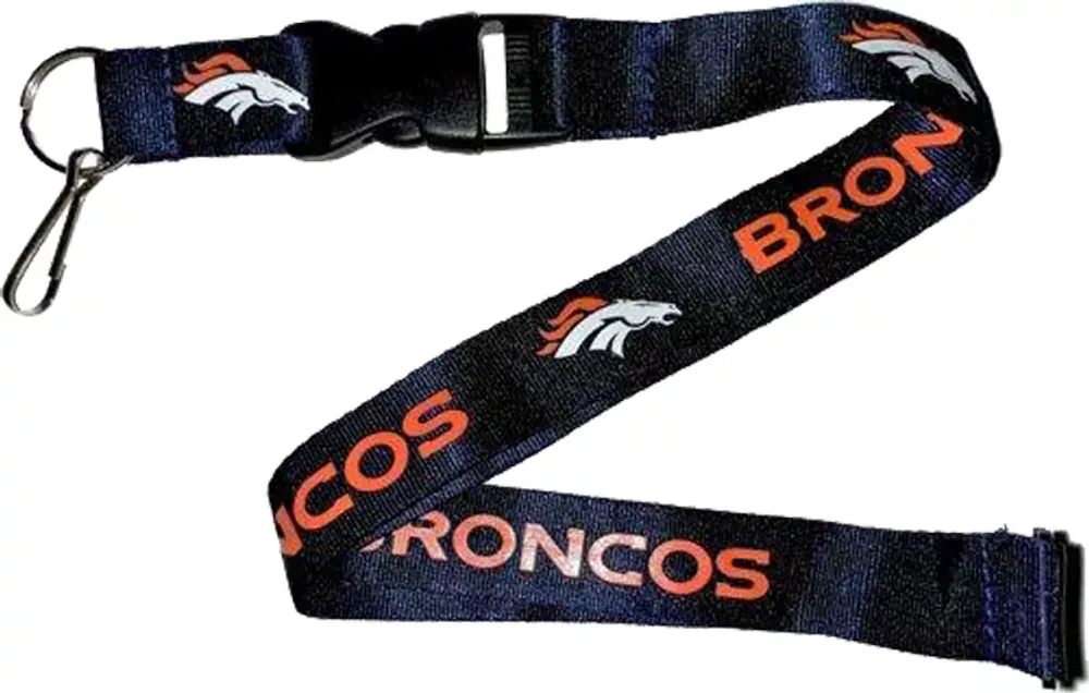 Aminco Denver Broncos Blue Lanyard