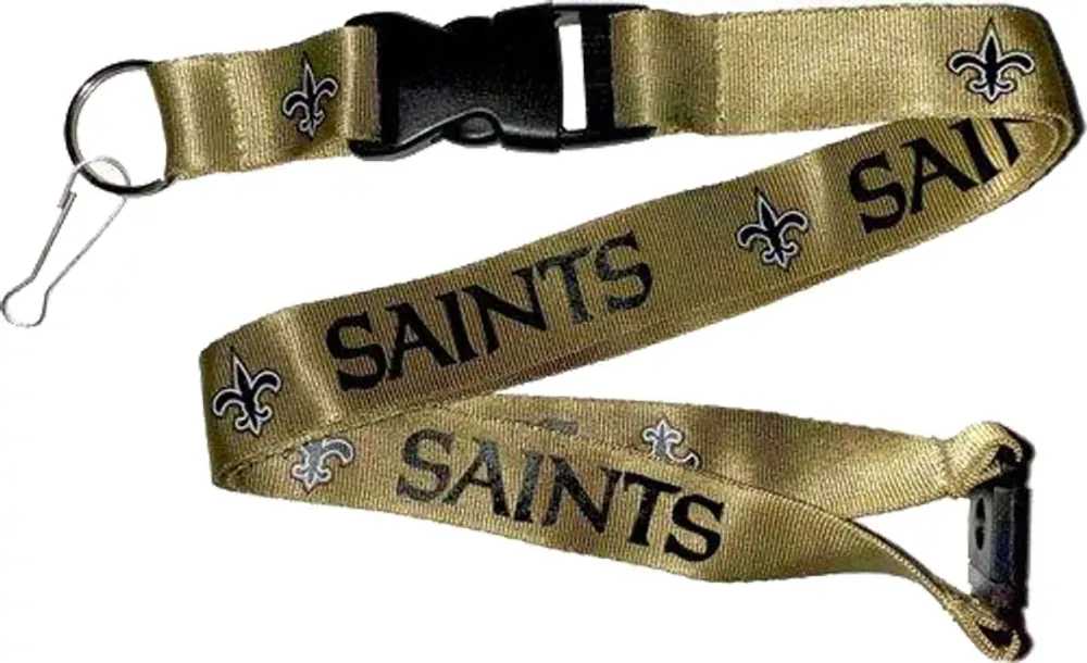 New Orleans Saints Gold Lanyard