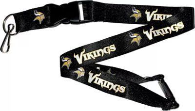 Aminco Minnesota Vikings Black Lanyard