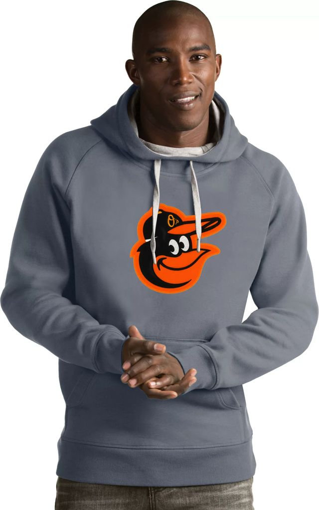 Chicago Bears Antigua Victory Pullover Hoodie - Orange