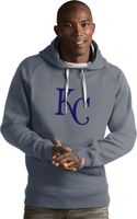 Antigua Men's Kansas City Royals Grey Victory Pullover