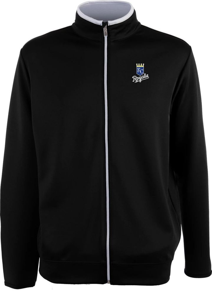 Antigua MLB Kansas City Royals Men's Tribute Pullover, Blue, Medium