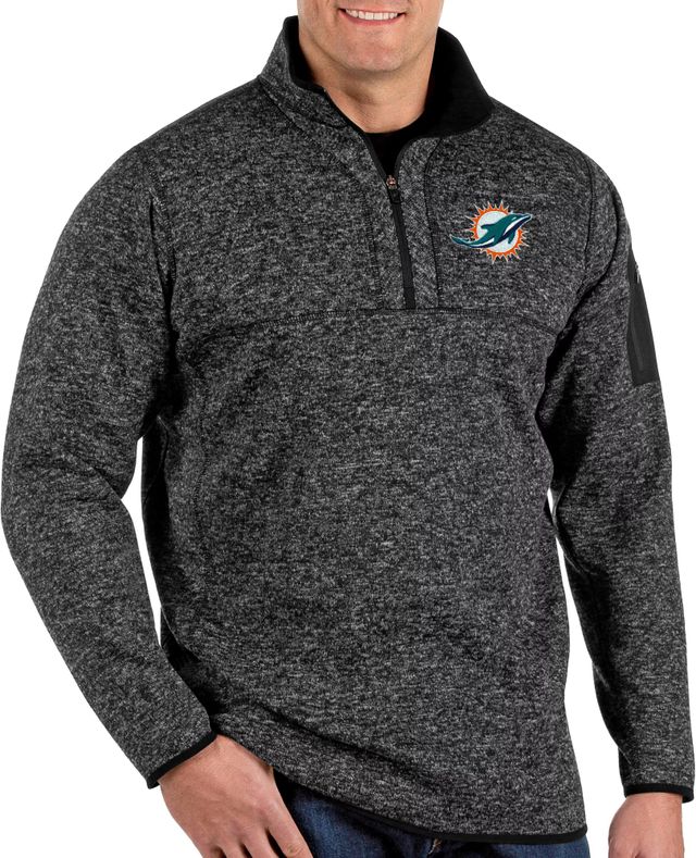 Dick's Sporting Goods Antigua Men's Miami Dolphins Affluent Black