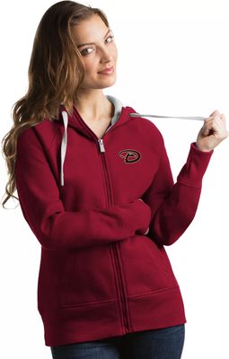 : Antigua Men's Black Arizona Cardinals Victory Full-Zip Hoodie  : Sports & Outdoors