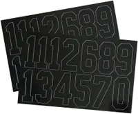 A&R Helmet Number Decals