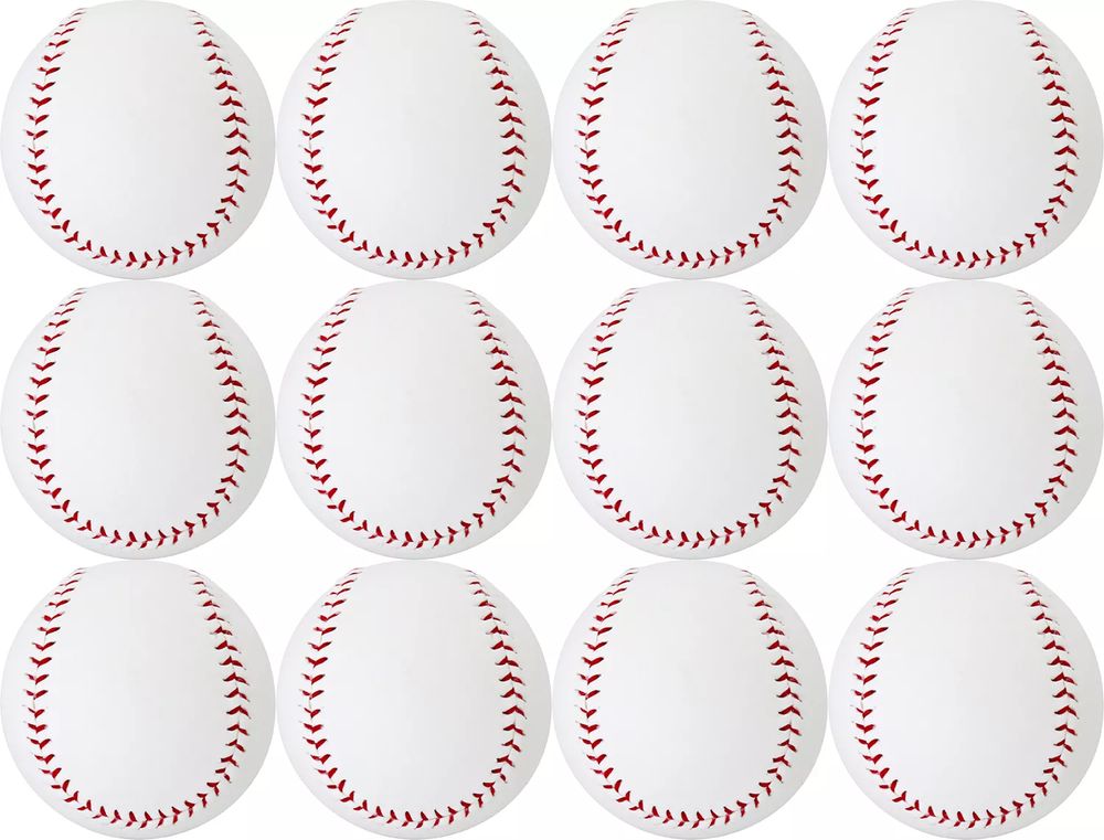 Baden Blank Autograph Baseballs – 12 Pack