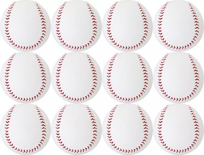 Baden Blank Autograph Baseballs – 12 Pack