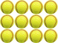 Baden Featherlite Limited Flight Practice Softball - 12-Pack