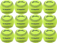 Baden 11'' All-Weather Practice Softballs – 12-Pack