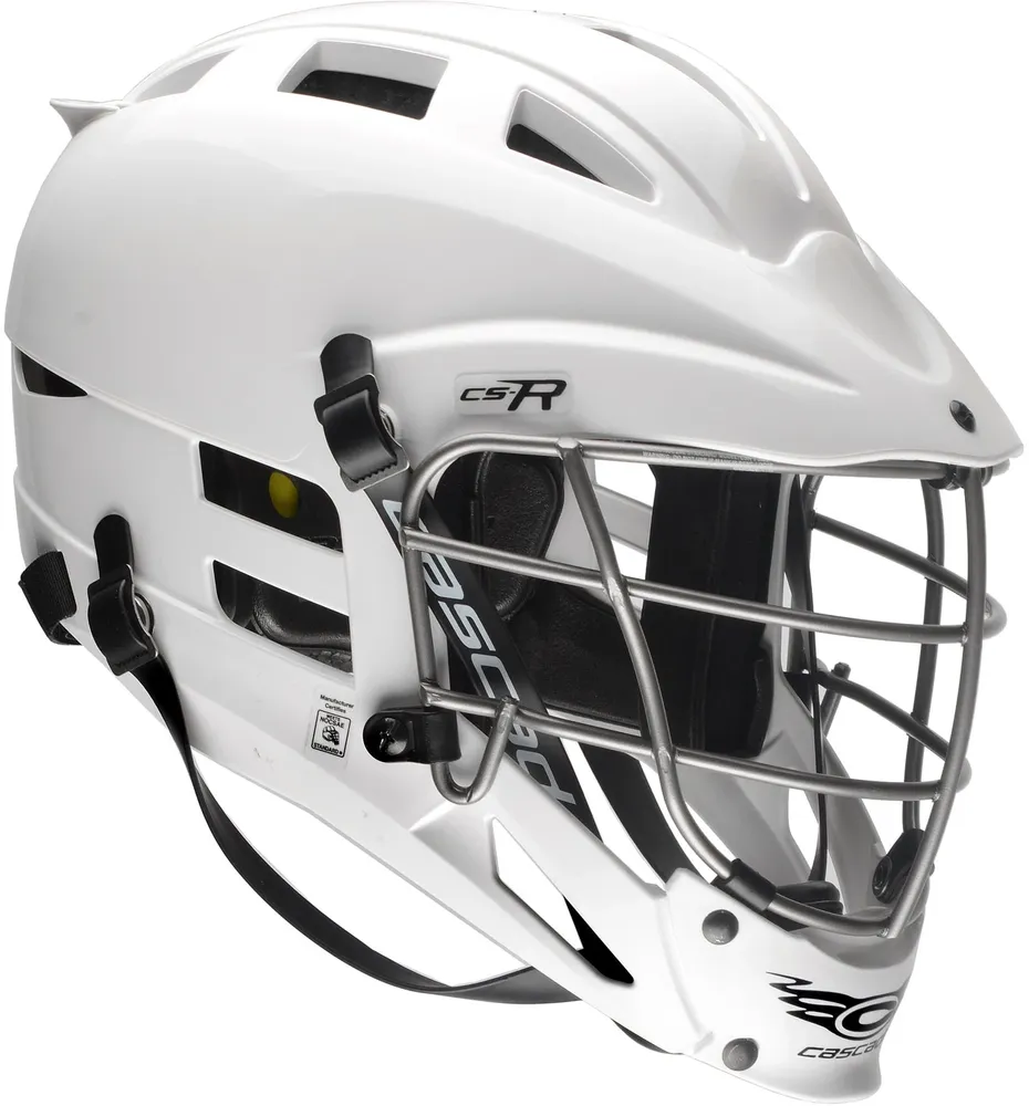 Cascade Youth CS-R Lacrosse Helmet w/ Silver Mask