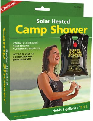 Coghlan's Solar-Heated Camp Shower