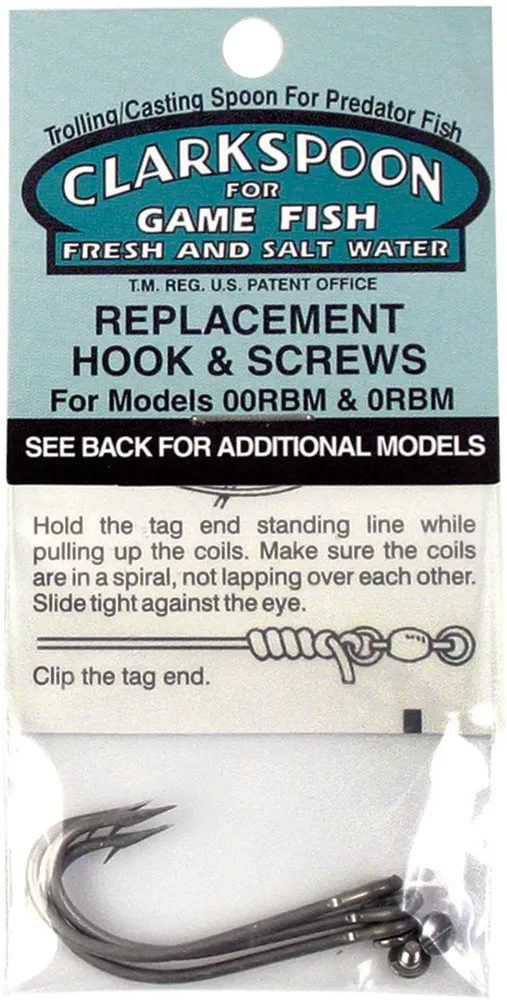 Dick's Sporting Goods Clarkspoon Replacement Hooks