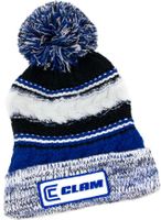 Clam Knit Pom Beanie