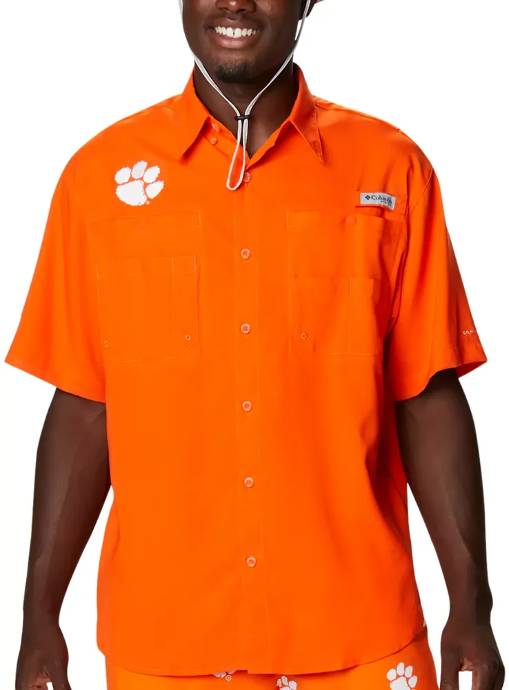 Columbia Men's Clemson Tigers Tamiami Performance Shirt