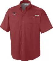 Columbia Men's South Carolina Gamecocks Garnet Tamiami Shirt