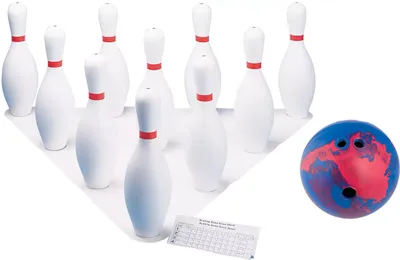 Champion Sports Plastic Bowling Set