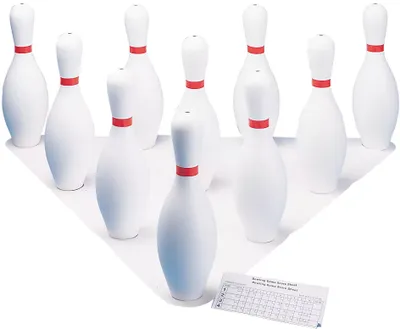 Champion Sports Plastic Bowling Pin Set