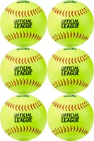 DICK'S Sporting Goods 11'' Practice Softballs – 6 Pack