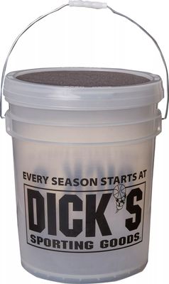 DICK'S Sporting Goods Bucket of 11'' Softballs - Dozen