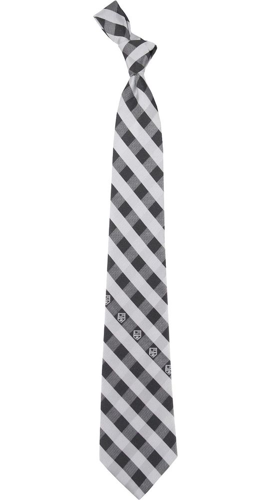 Eagles Wings Los Angeles Kings Check Necktie