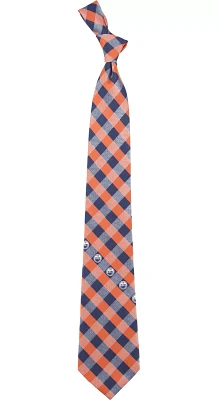 Eagles Wings Edmonton Oilers Check Necktie