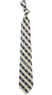 Eagles Wings Pittsburgh Penguins Check Necktie