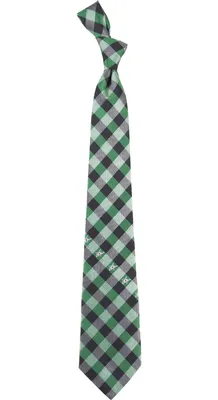 Eagles Wings Dallas Stars Check Necktie