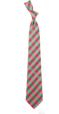 Eagles Wings Minnesota Wild Check Necktie