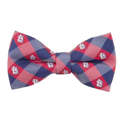 Eagles Wings St. Louis Cardinals Checkered Bow Tie
