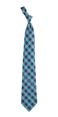 Eagles Wings Seattle Mariners Checkered Necktie