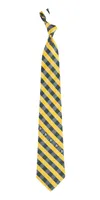 Eagles Wings Oakland Athletics Checkered Necktie