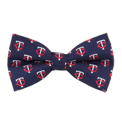 Eagles Wings Minnesota Twins Repeating Logos Bow Tie