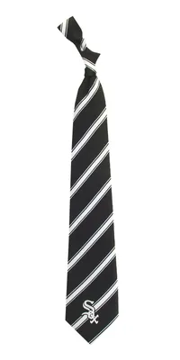 Eagles Wings Chicago White Sox Striped Polyester Necktie