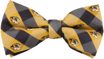 Eagles Wings Missouri Tigers Checkered Bow Tie