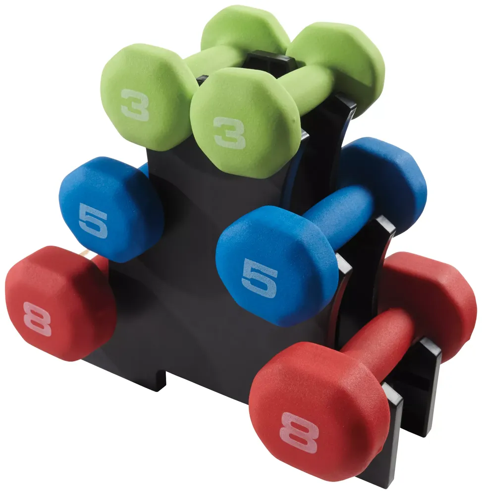 Fitness Gear 32 lb. Neoprene Dumbbell Kit